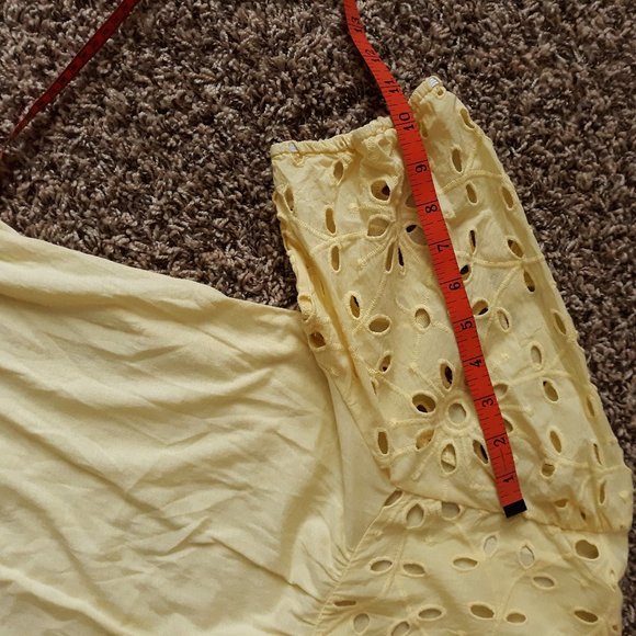 Ann Taylor Factory Size S Yellow NWOT - Picture 8 of 8